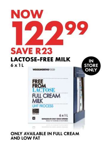 Lactose-Free Milk