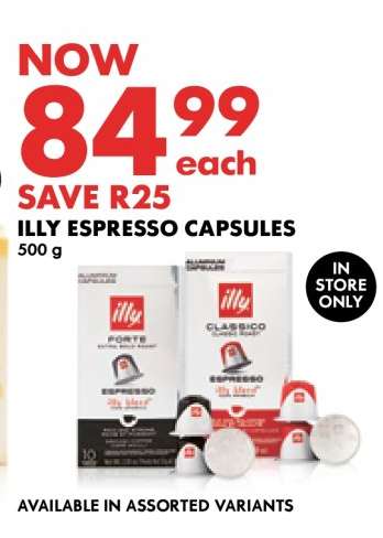 ILLY Espresso Capsules