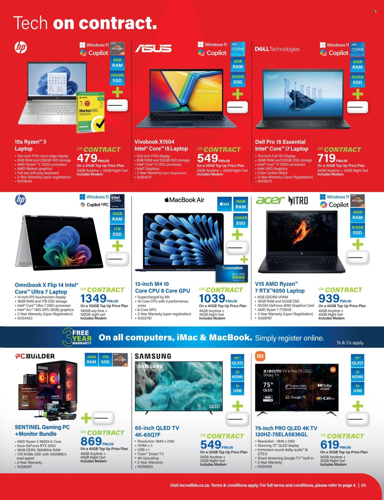 Incredible Connection specials - 09/12/2025 - 05/02/2026. Page 3