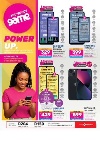 Game catalogue  - 09/12/2025 - 05/02/2026.