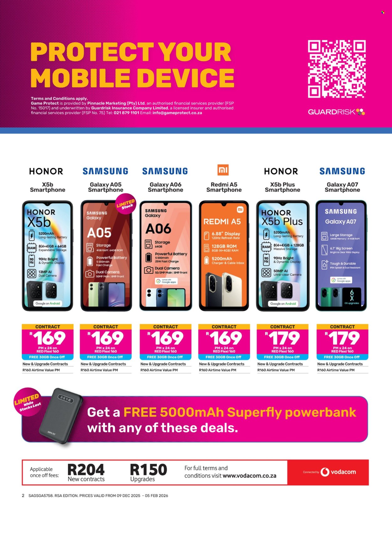 Game specials - 09/12/2025 - 05/02/2026. Page 2