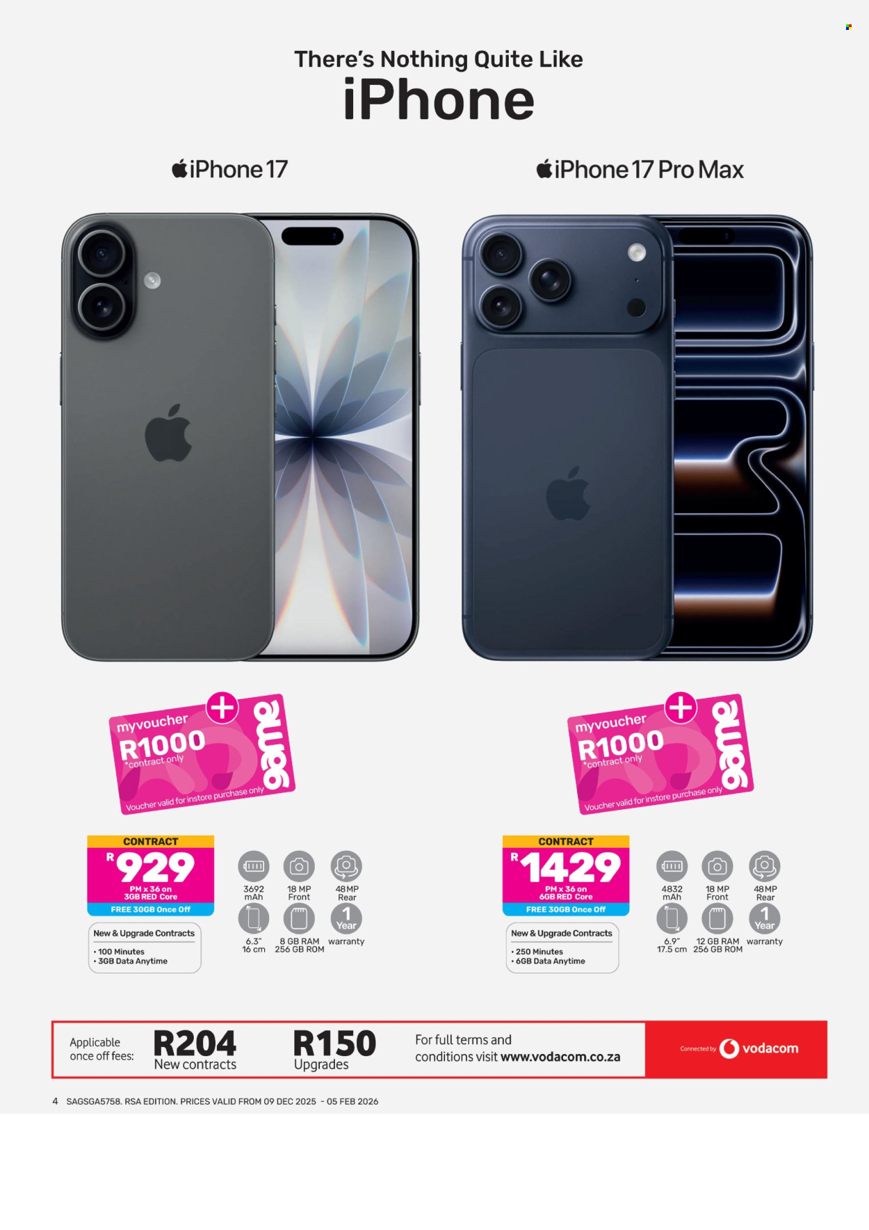 Game specials - 09/12/2025 - 05/02/2026. Page 4