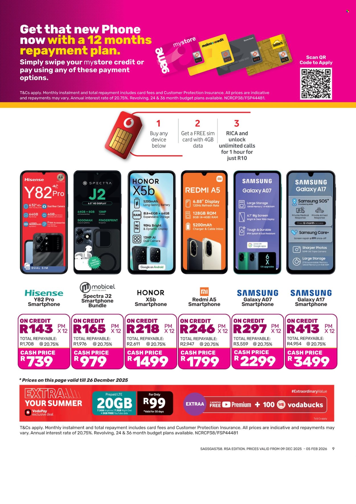 Game specials - 09/12/2025 - 05/02/2026. Page 9