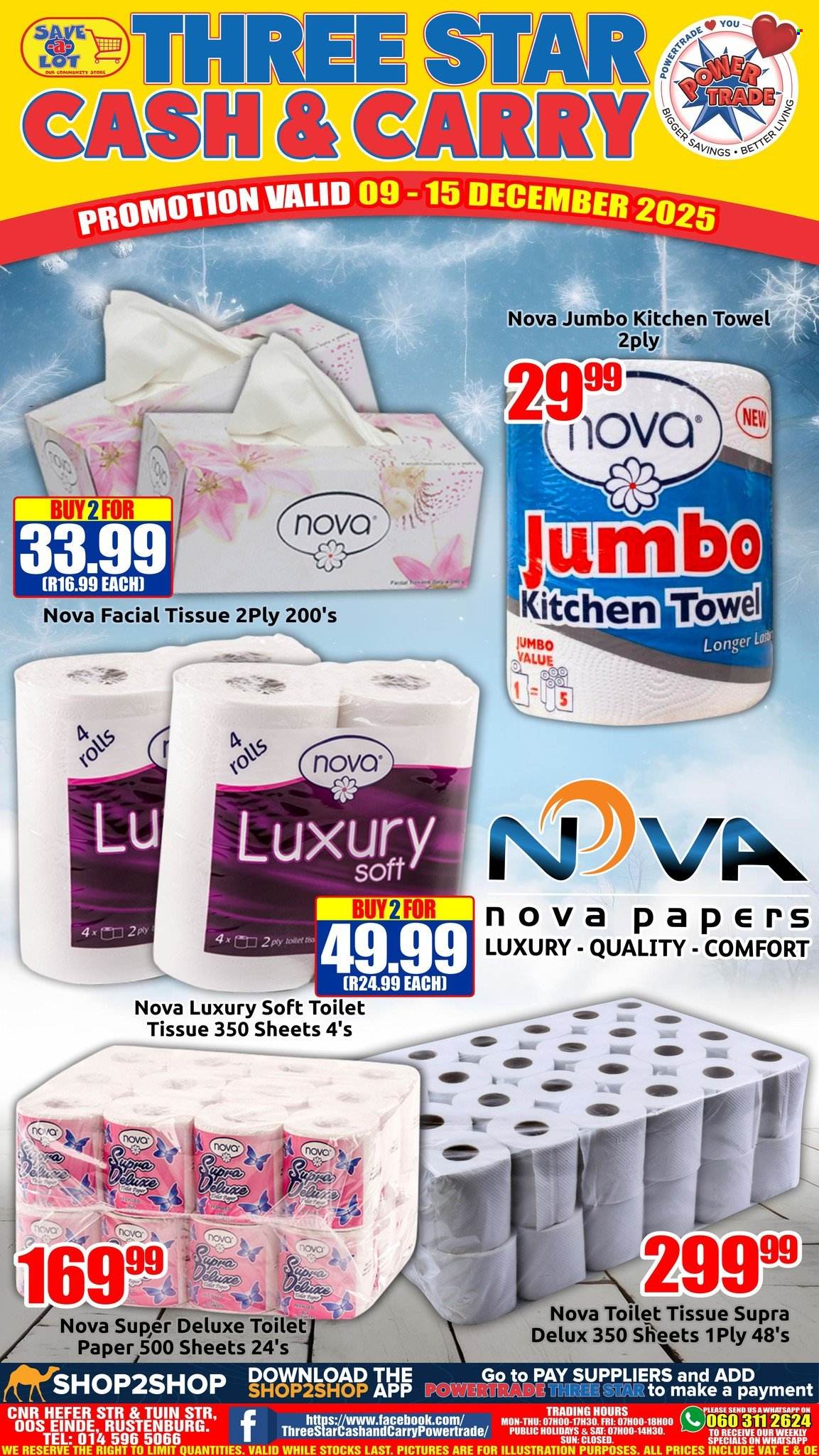 Three Star Cash and Carry specials - 09/12/2025 - 15/12/2025. Page 1