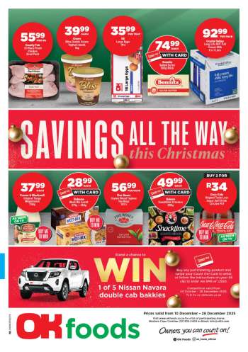 OK Foods catalogue  - 10/12/2025 - 28/12/2025.