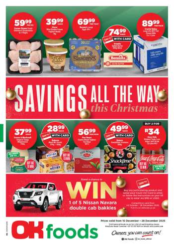 OK Foods catalogue  - 10/12/2025 - 28/12/2025.