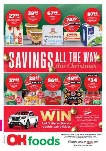 OK Foods catalogue  - 10/12/2025 - 28/12/2025.