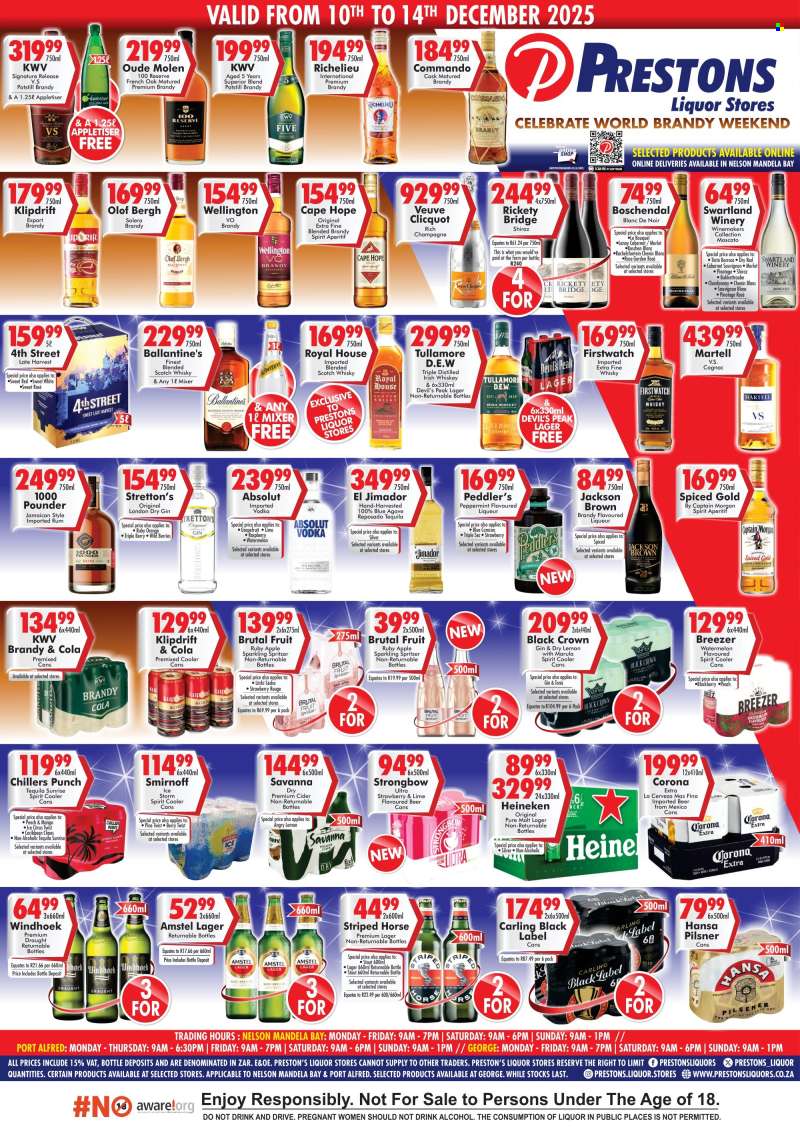 Prestons Liquor Stores catalogue  - 10/12/2025 - 14/12/2025.