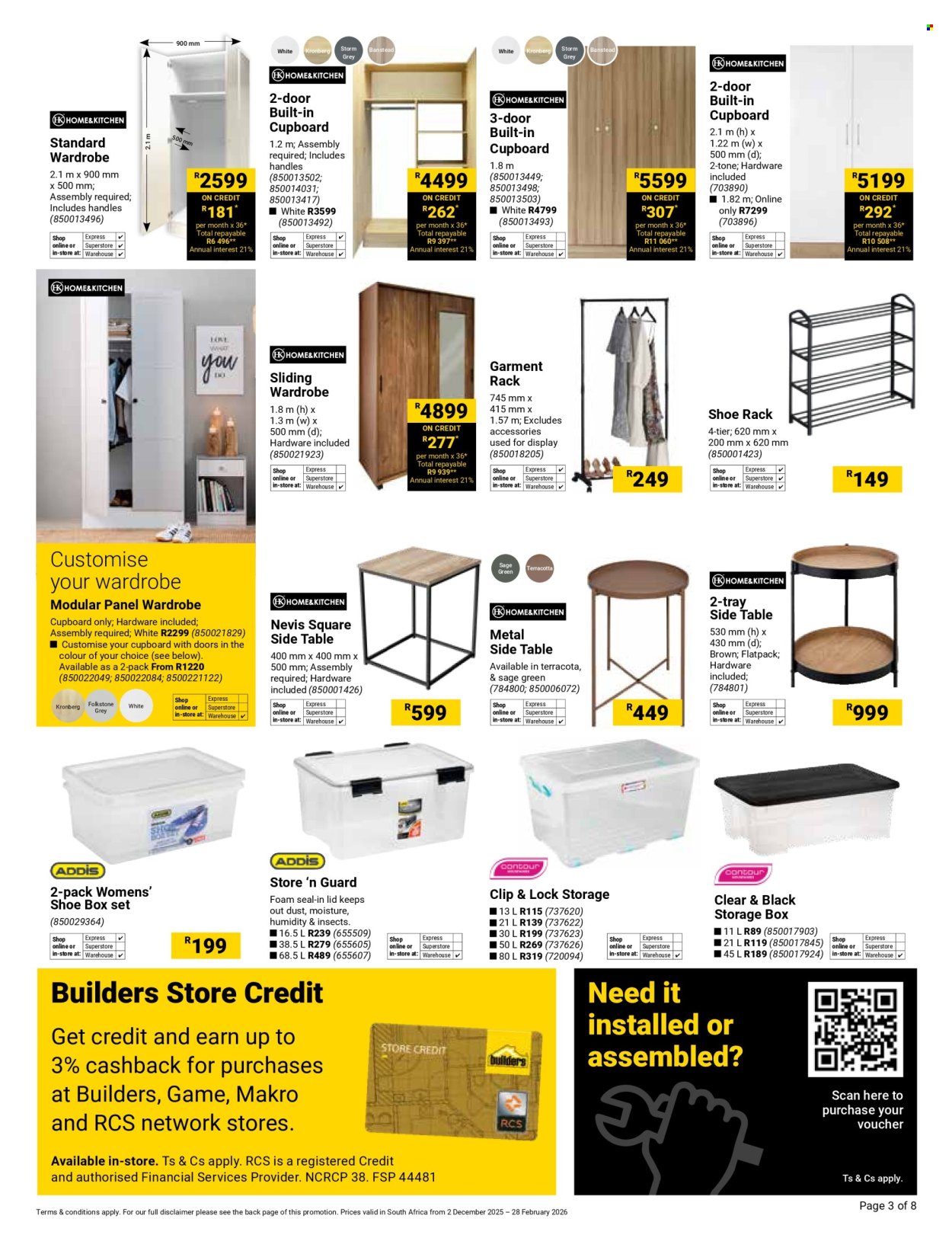 Builders specials - 02/12/2025 - 28/02/2026. Page 3