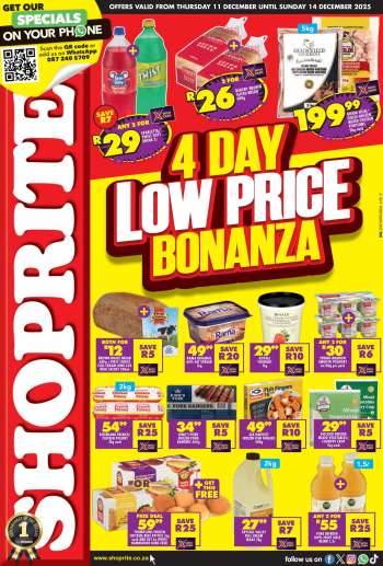 Shoprite catalogue  - 11/12/2025 - 14/12/2025.