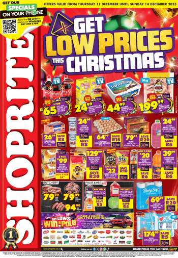 Shoprite catalogue  - 11/12/2025 - 14/12/2025.
