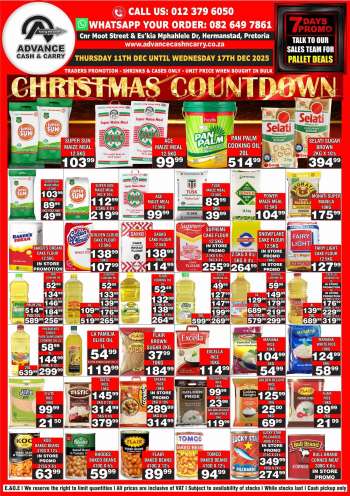 Advance Cash & Carry catalogue  - 11/12/2025 - 17/12/2025.