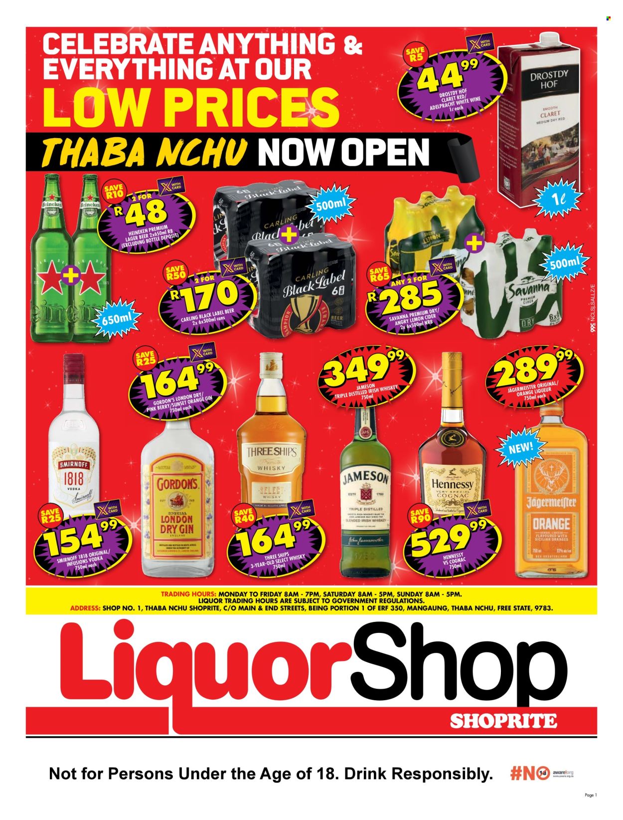 Shoprite specials - 12/12/2025 - 21/12/2025. Page 1