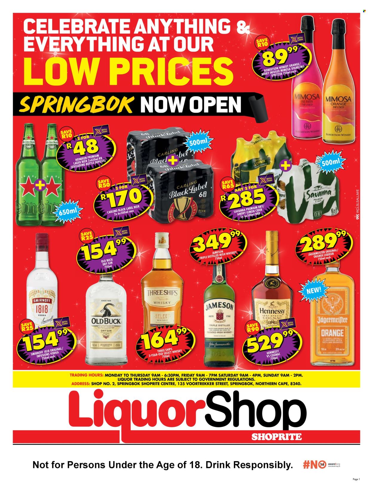 Shoprite specials - 12/12/2025 - 21/12/2025. Page 1