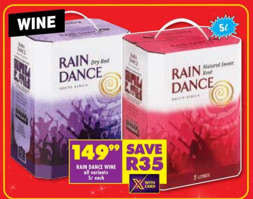 RAIN DANCE WINE