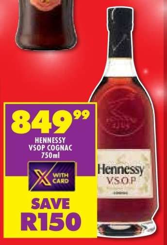 HENNESSY VSOP COGNAC 750ml
