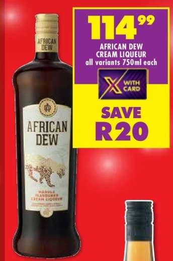 AFRICAN DEW CREAM LIQUEUR