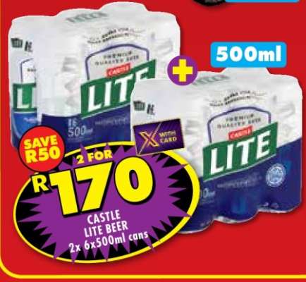 CASTLE LITE BEER