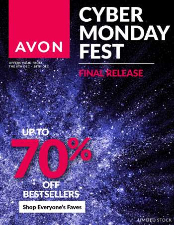Avon catalogue  - 08/12/2025 - 14/12/2025.
