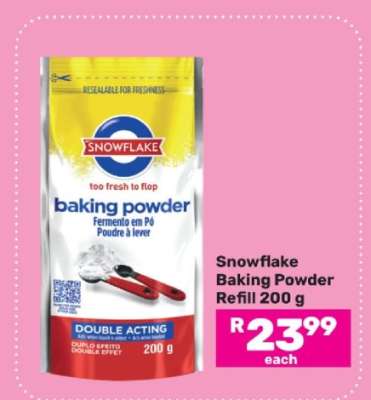 Snowflake Baking Powder Refill 200 g