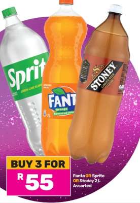 Fanta OR Sprite OR Stoney