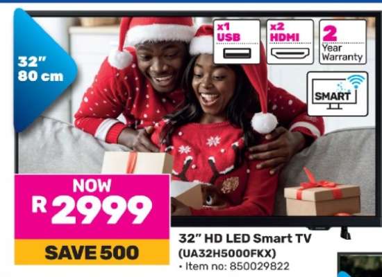 32" HD LED Smart TV (UA32H5000FKXX)