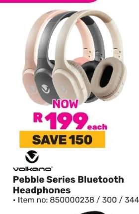 Volkano Pebble Series Bluetooth Headphones