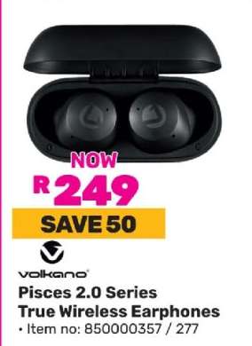 Volkano Pisces 2.0 Series True Wireless Earphones