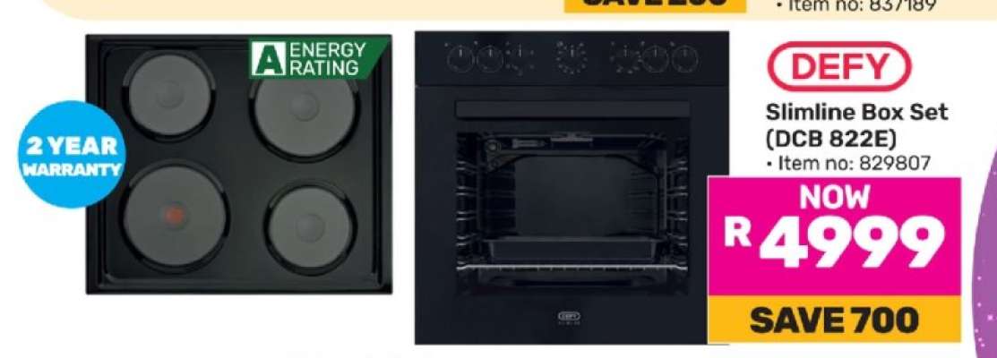 Defy Slimline Box Set DCB 822E