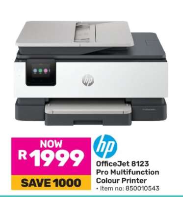 OfficeJet 8123 Pro Multifunction Colour Printer