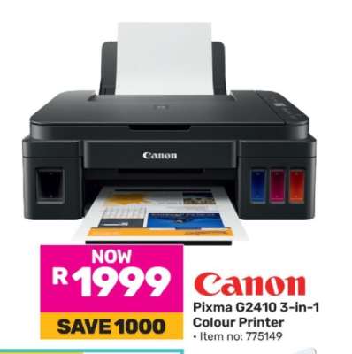 Canon Pixma G2410 3 In 1 Colour Printer