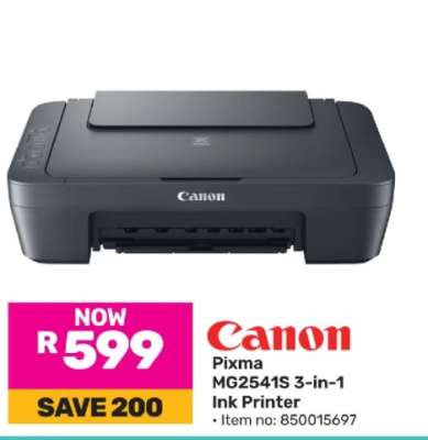 Canon Pixma MG2541S 3-in-1 Ink Printer