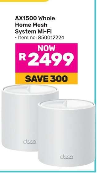 AX1500 Whole Home Mesh System Wi-Fi