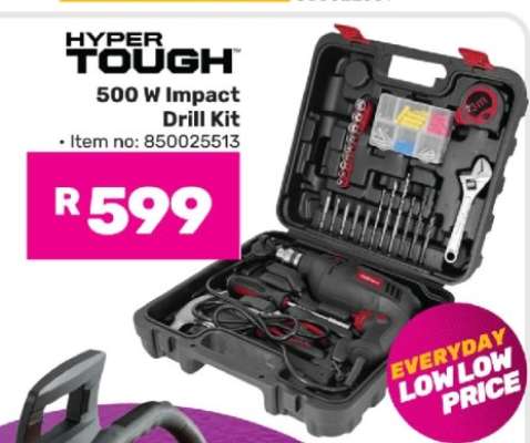 HYPER TOUGH 500 W Impact Drill Kit