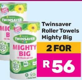 Twinsaver Roller Towels Mighty Big