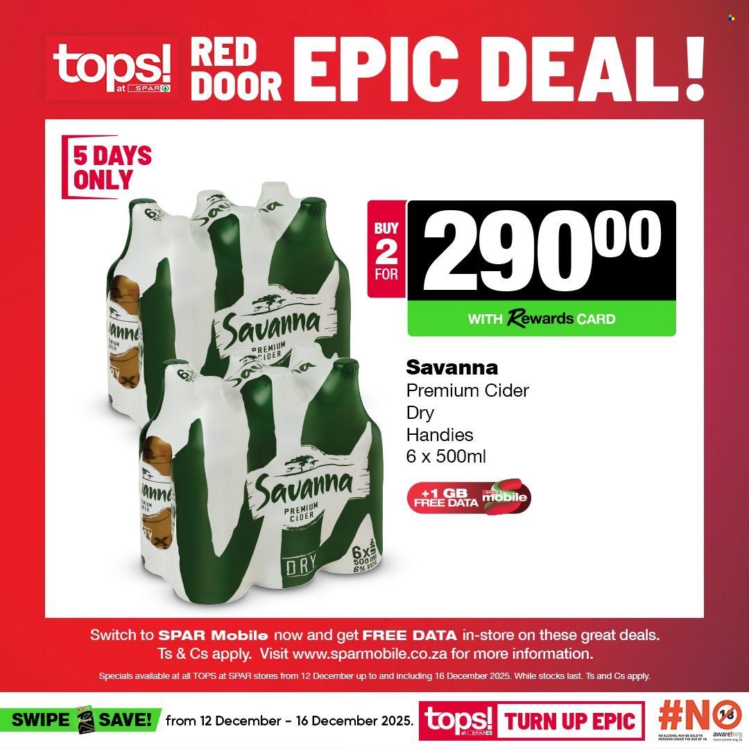 TOPS at SPAR specials - 12/12/2025 - 16/12/2025. Page 6