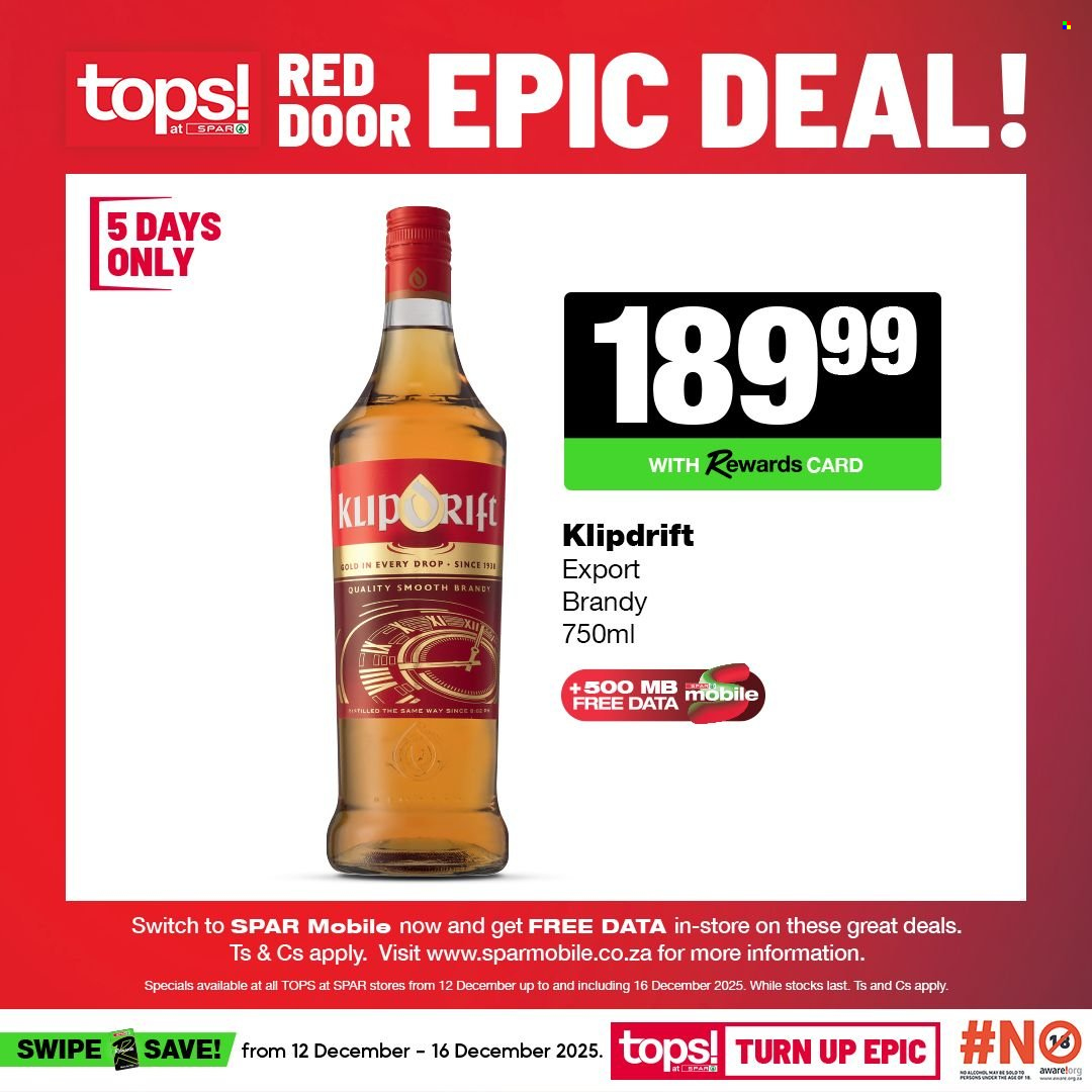 TOPS at SPAR specials - 12/12/2025 - 16/12/2025. Page 17