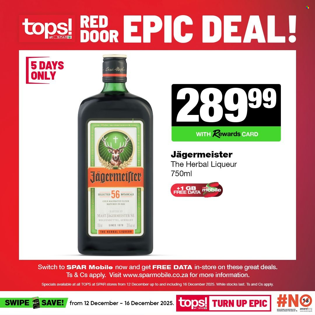 TOPS at SPAR specials - 12/12/2025 - 16/12/2025. Page 18