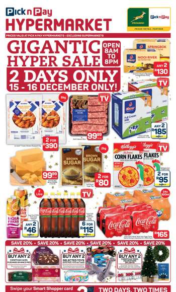 Pick n Pay Hypermarket catalogue  - 15/12/2025 - 16/12/2025.