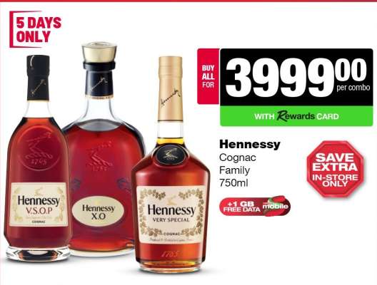Hennessy Cognac Family