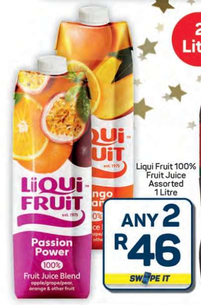 Liqui-Fruit 100% Fruit Juice Assorted