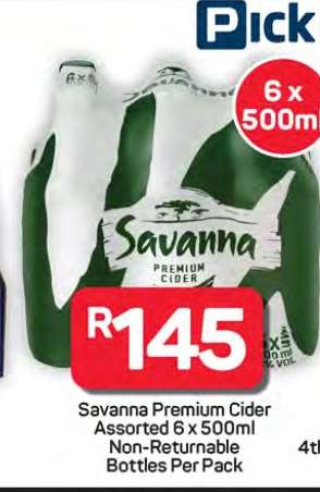 Savanna Premium Cider