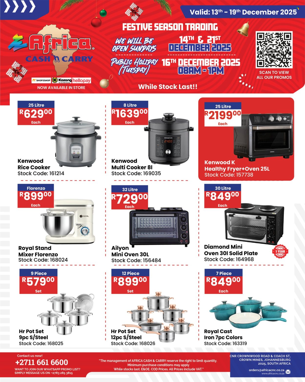 Africa Cash & Carry specials - 13/12/2025 - 19/12/2025. Page 1