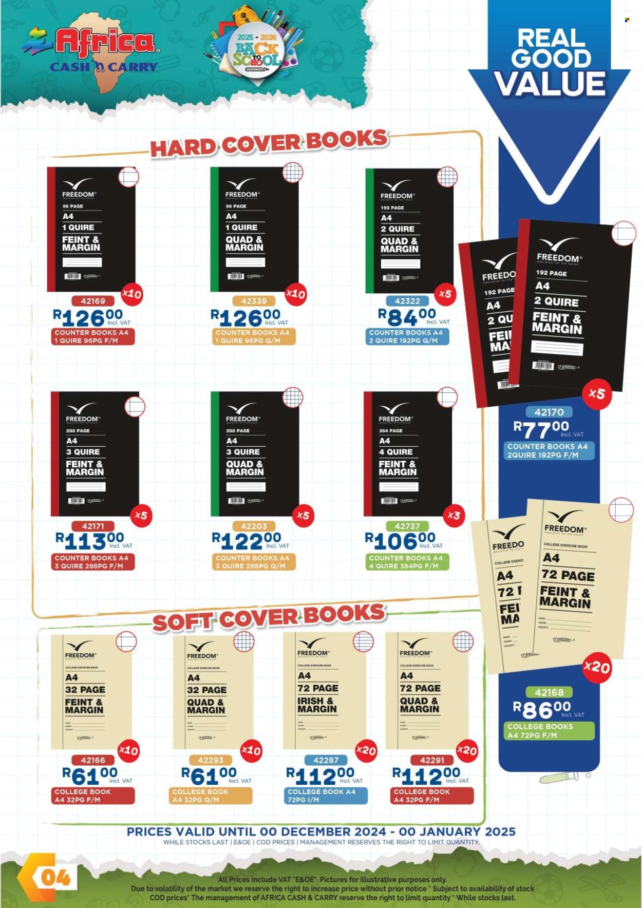 Africa Cash & Carry specials - 05/11/2025 - 31/01/2026. Page 4
