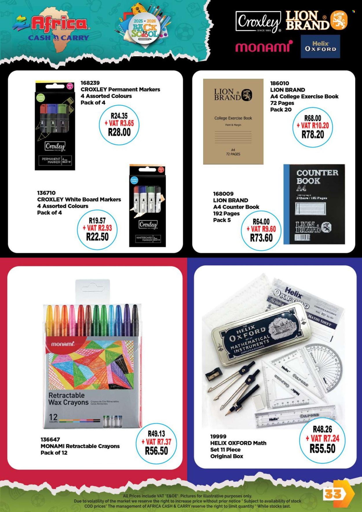 Africa Cash & Carry specials - 05/11/2025 - 31/01/2026. Page 33