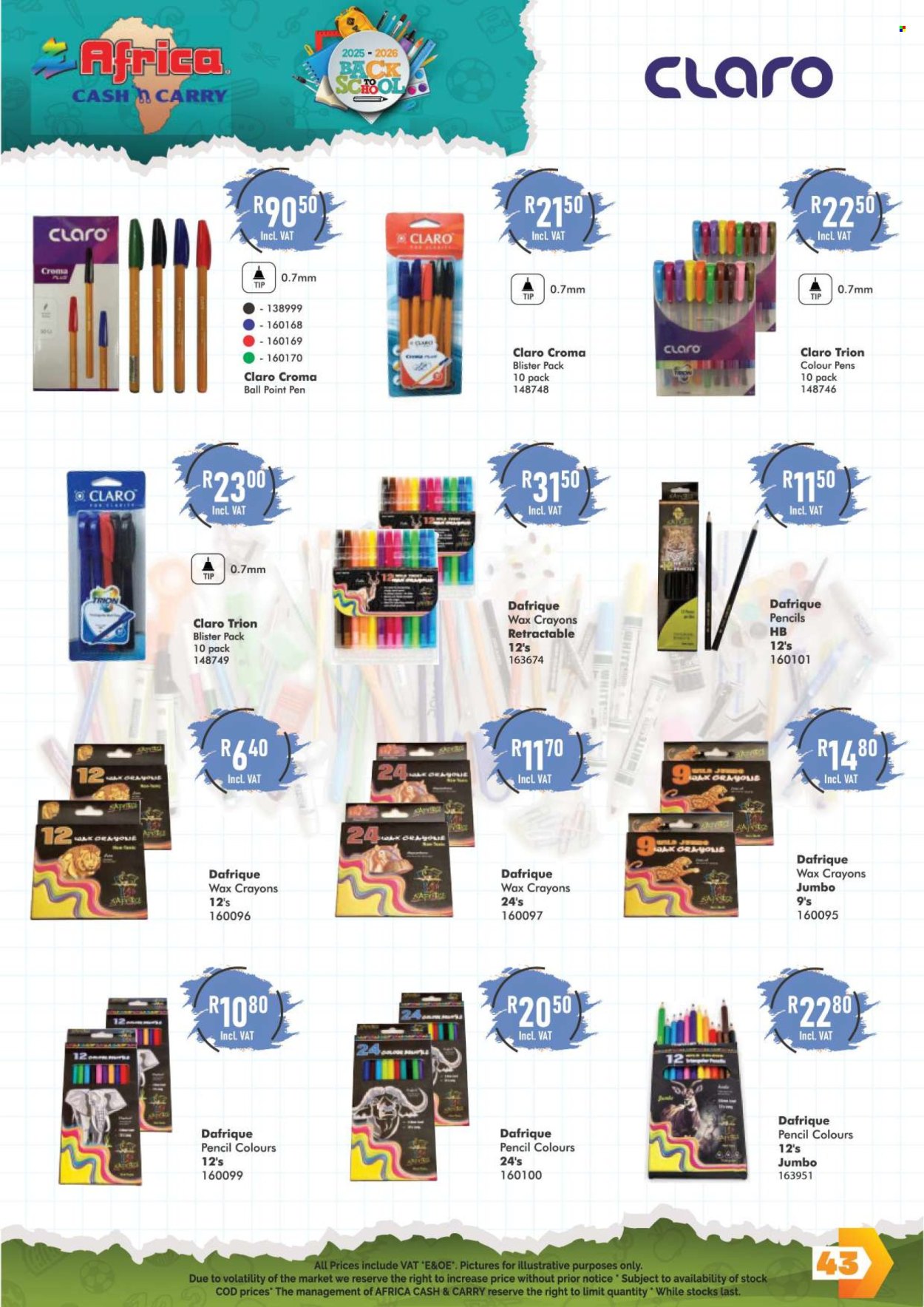 Africa Cash & Carry specials - 05/11/2025 - 31/01/2026. Page 43