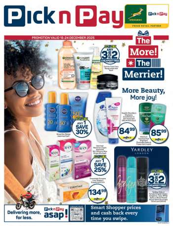 Pick n Pay catalogue  - 15/12/2025 - 24/12/2025.