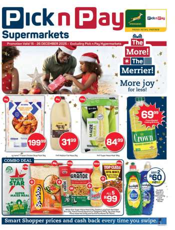 Pick n Pay Supermarket catalogue  - 15/12/2025 - 26/12/2025.