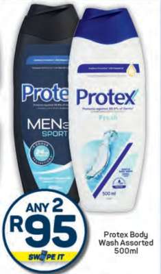 Protex Body Wash Assorted 500ml