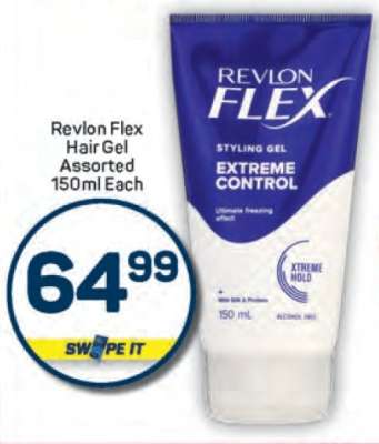 Revlon Flex Hair Gel Assorted 150ml Each